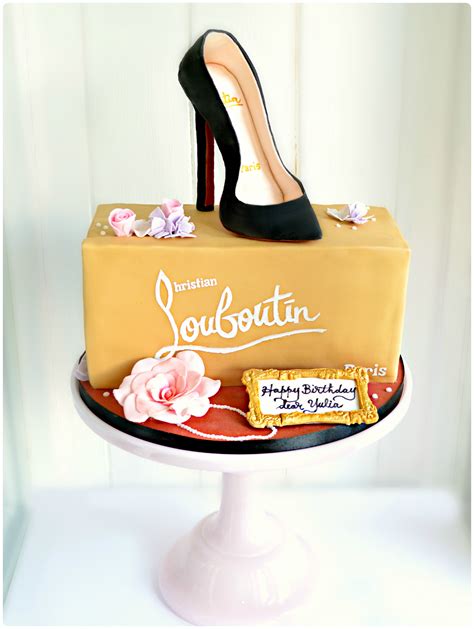 Christian Louboutin Birthday Cake .